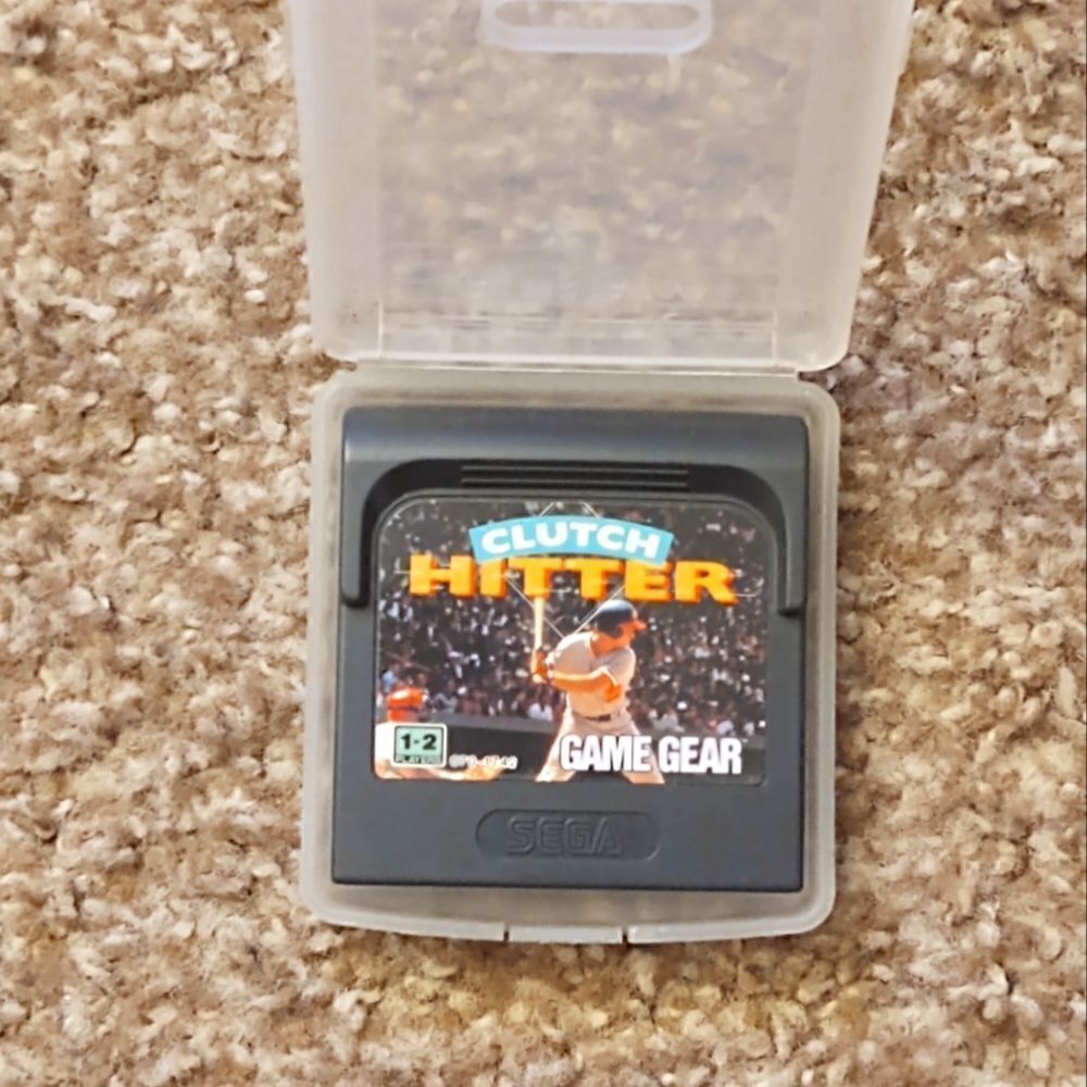 Clutch Hitter on Sega Game Gear, PRE-OWNED